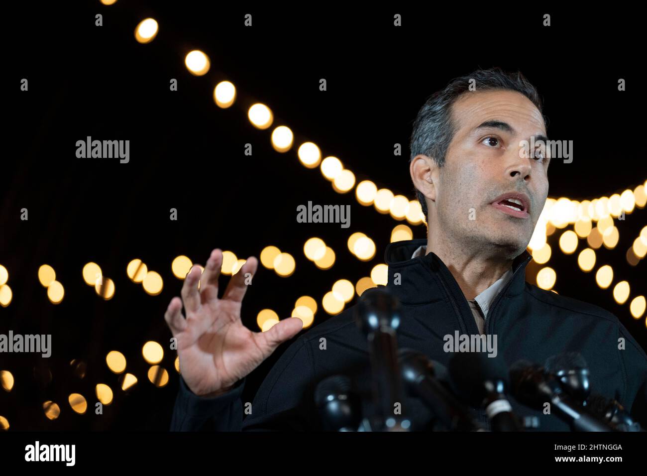 Austin, TX, USA. 1st Mar, 2022. Texas Land Commissioner GEORGE P. BUSH ...