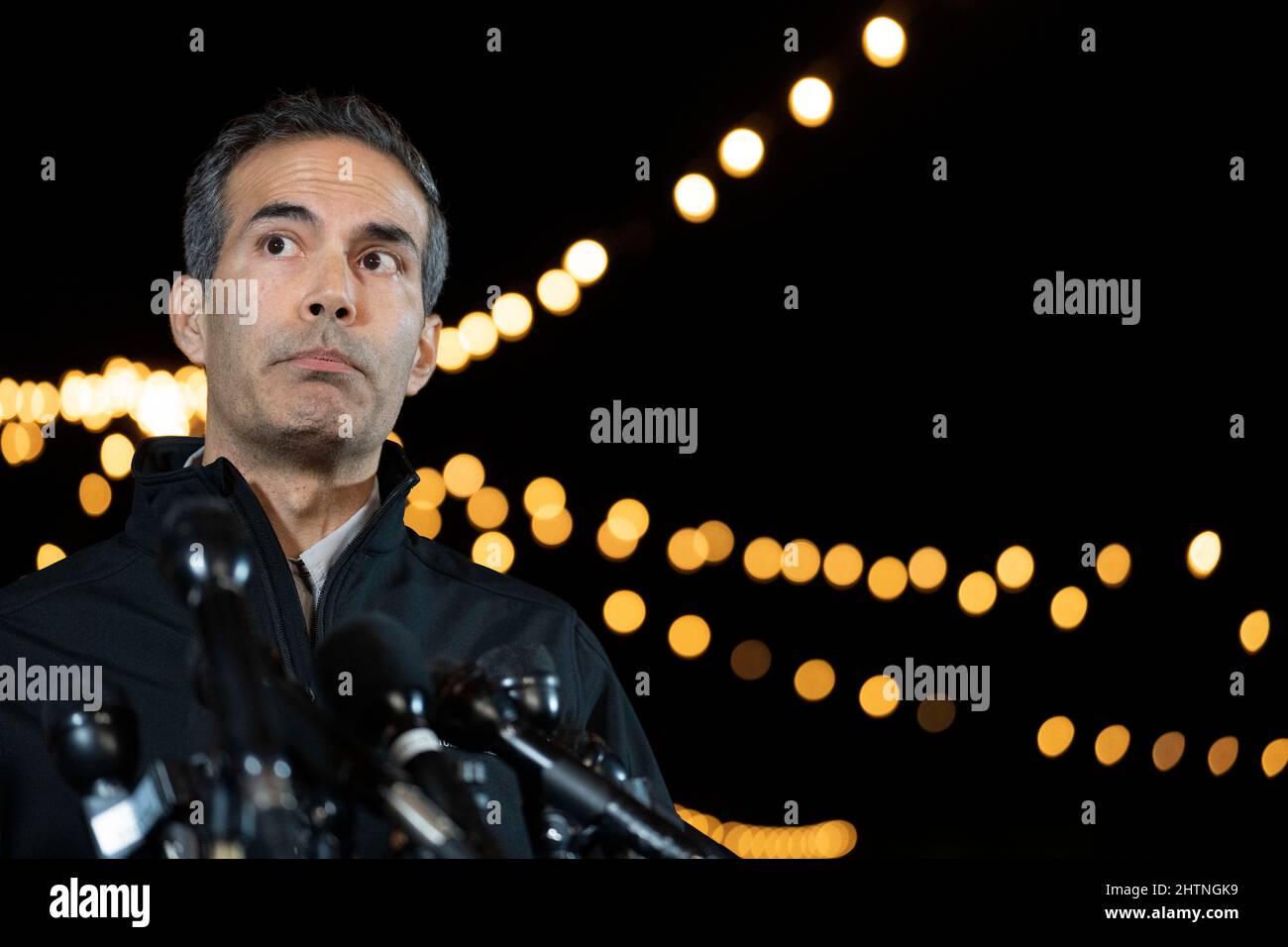 Austin, TX, USA. 1st Mar, 2022. Texas Land Commissioner GEORGE P. BUSH ...
