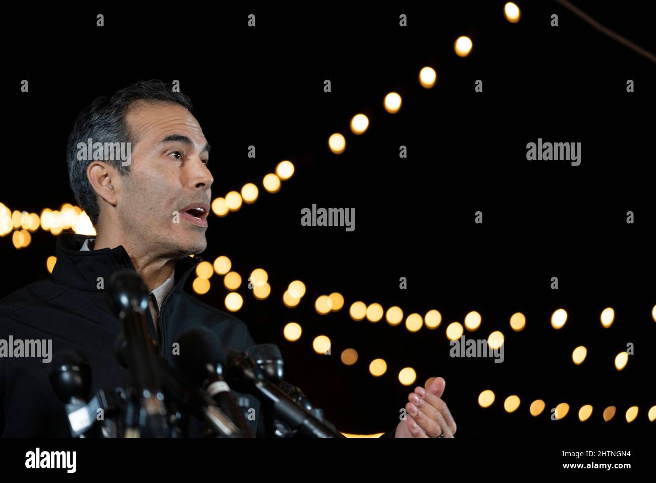Austin, TX, USA. 1st Mar, 2022. Texas Land Commissioner GEORGE P. BUSH ...