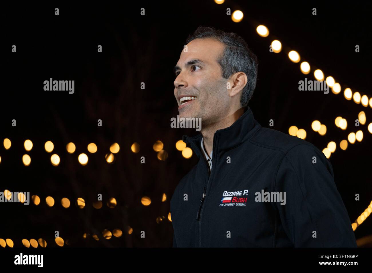 Austin, TX, USA. 1st Mar, 2022. Texas Land Commissioner GEORGE P. BUSH ...