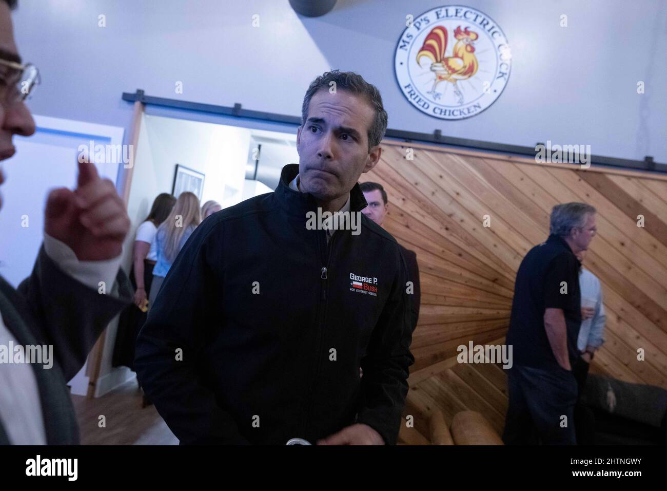 Austin, TX, USA. 1st Mar, 2022. Texas Land Commissioner GEORGE P. BUSH ...