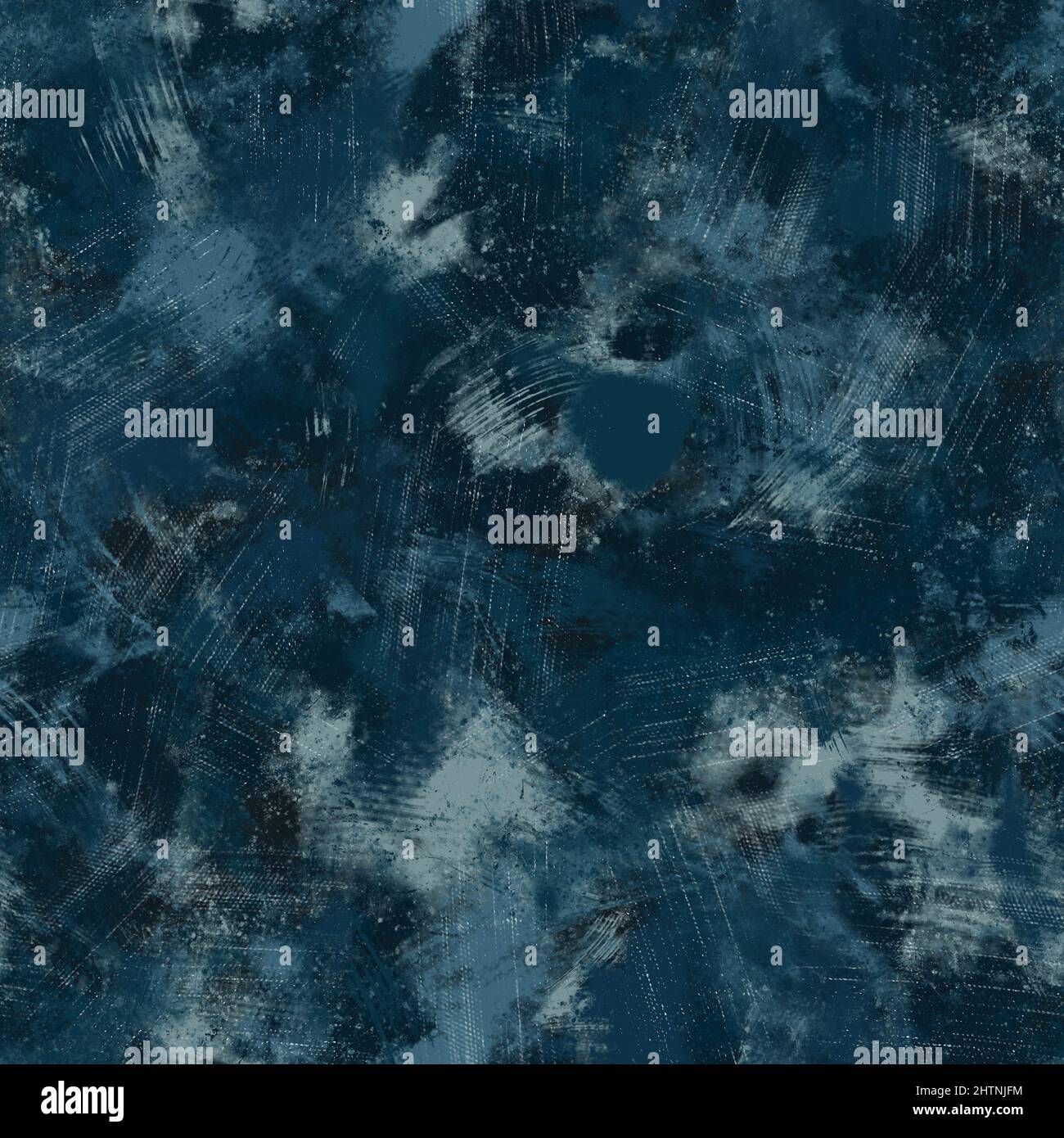 Seamless navy blue and white abstract grungy seamless surface pattern ...