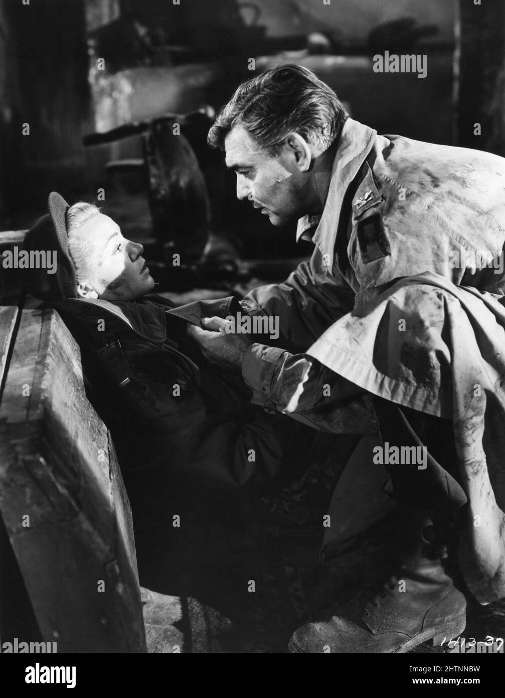 CLARK GABLE and LANA TURNER in HOMECOMING 1948 director MERVYN LeROY story  Sidney Kingsley costume design Helen Rose Metro Goldwyn Mayer Stock Photo -  Alamy