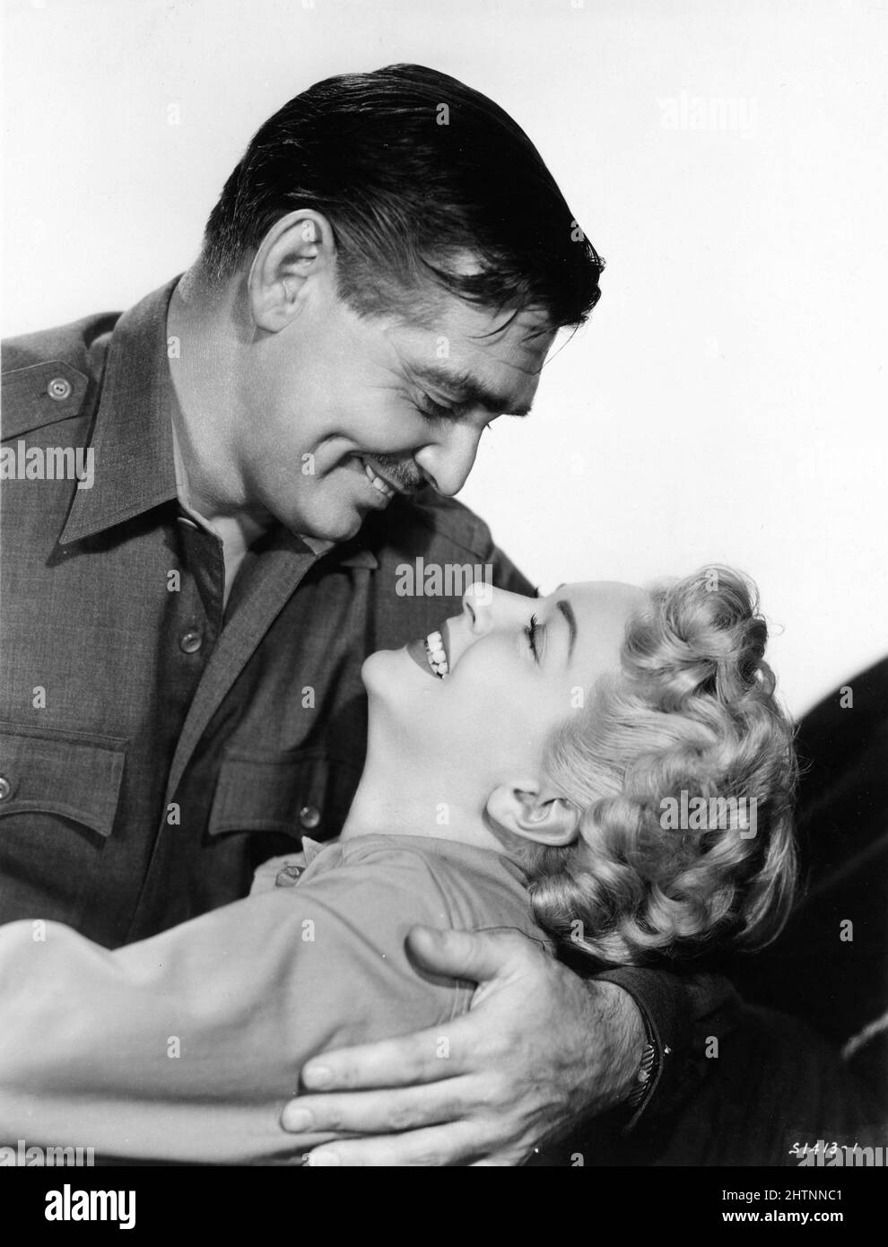 CLARK GABLE and LANA TURNER Publicity Portrait in HOMECOMING 1948 director  MERVYN LeROY story Sidney Kingsley costume design Helen Rose Metro Goldwyn  Mayer Stock Photo - Alamy
