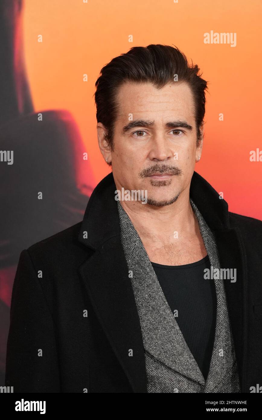 Colin Farrell attends the world premiere of "The Batman" at Lincoln Center Josie Robertson Plaza in New York. (Photo by John Nacion / SOPA Images/Sipa USA) Stock Photo