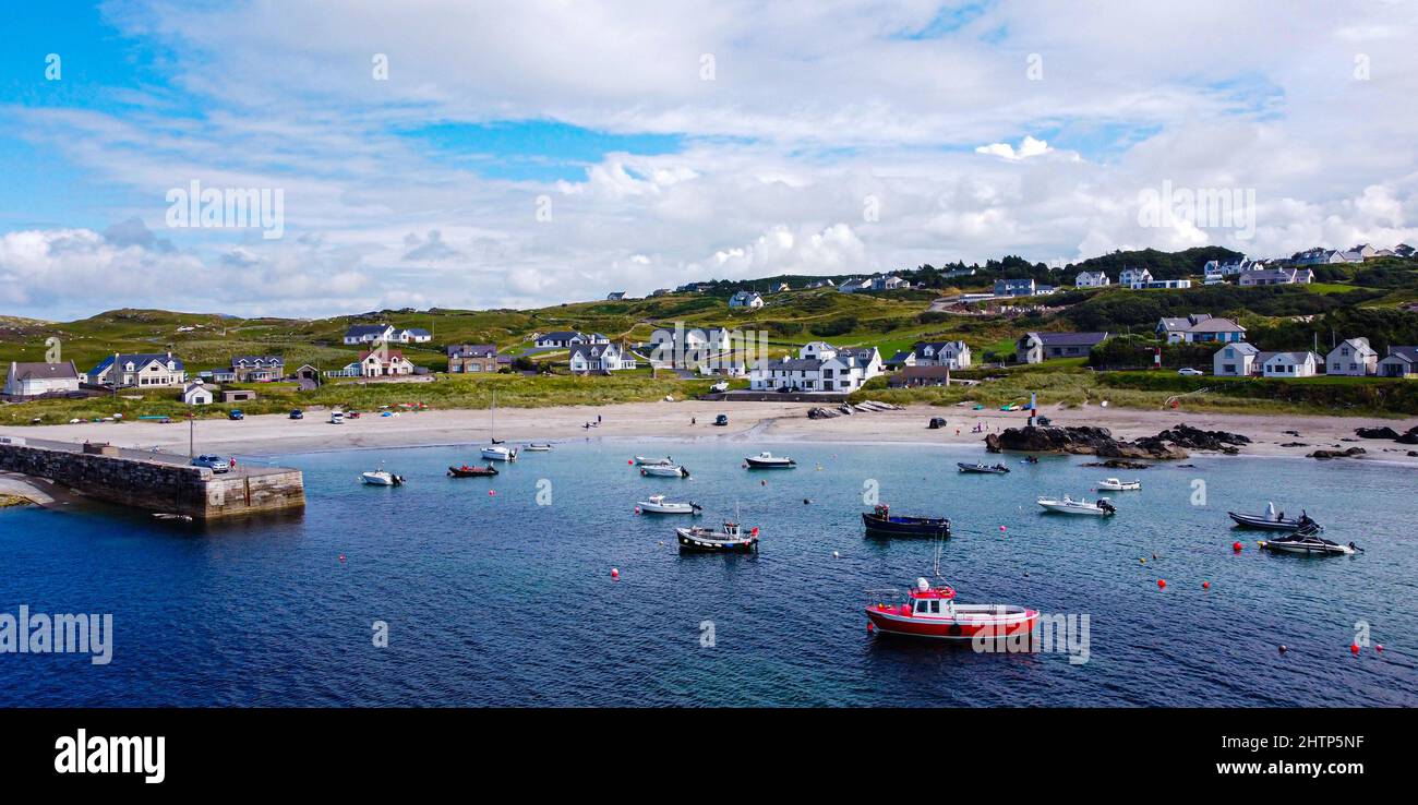 Portnablagh, County Donegal, Ireland Stock Photo