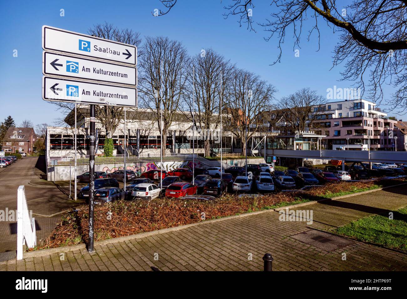 Saalbau Bottrop, culture and event center Stock Photo