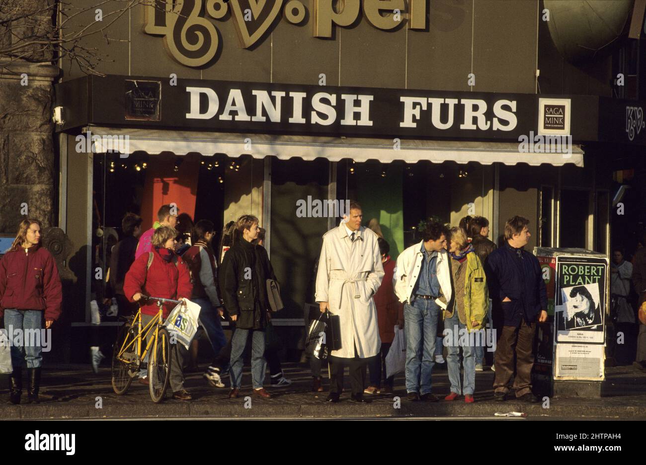 Danemark copenhagen danish furs Stock Photo