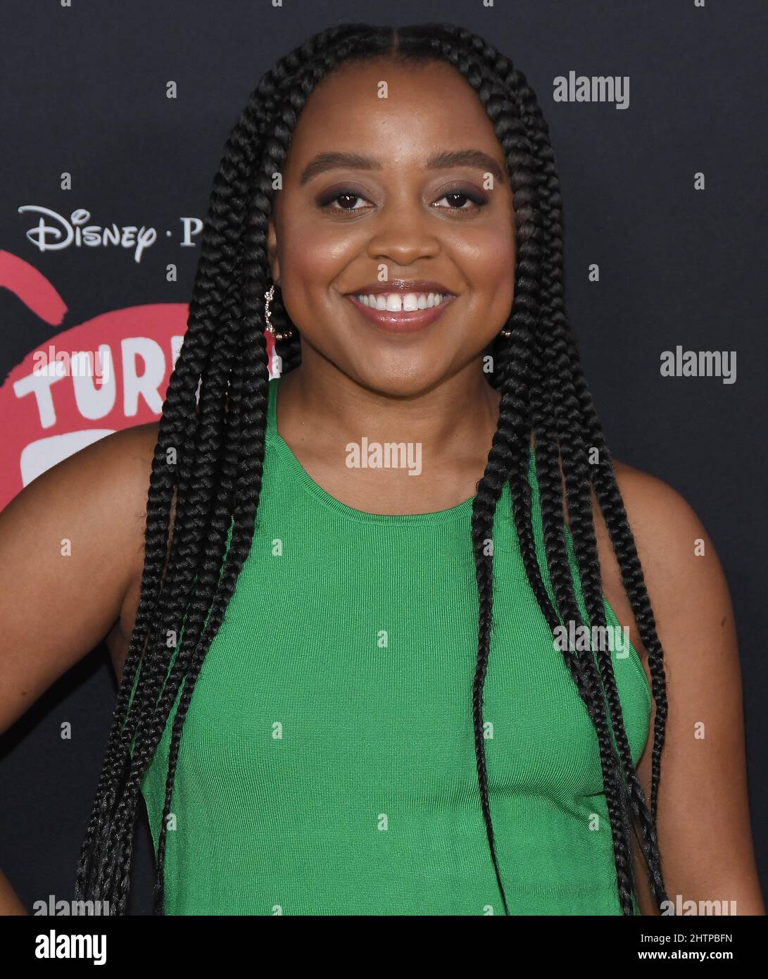 Los Angeles, USA. 01st Mar, 2022. Quinta Brunson arrives at Disney's