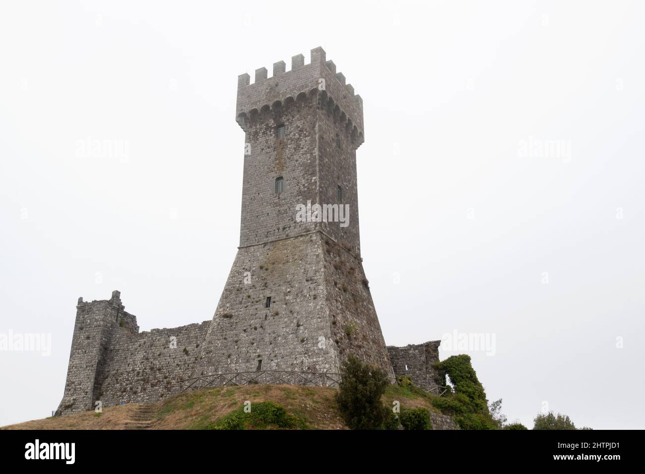 Fortress of Radicofani, Siena province, Tuscany, Europe Stock Photo
