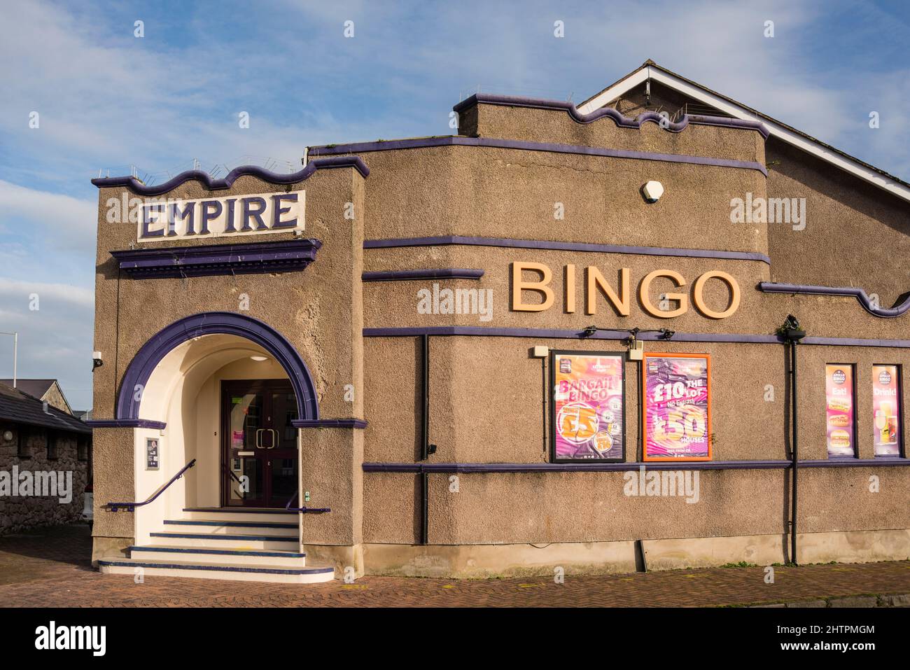 Empire Bingo Hall, Caernarfon, Gwynedd, Wales, UK Stock Photo Alamy