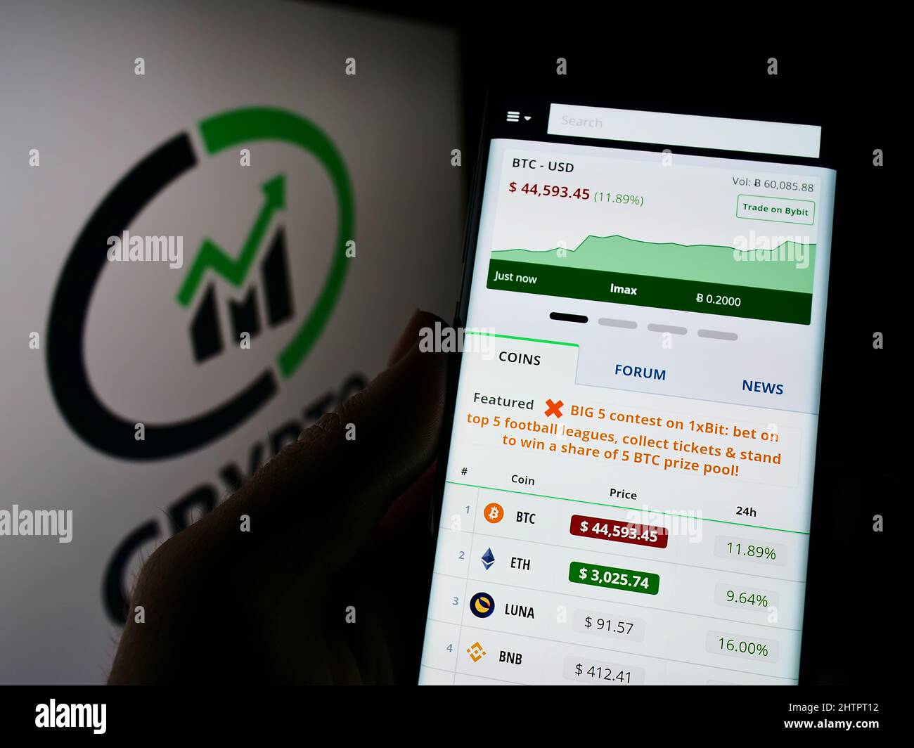 Crypto compare hi-res stock photography and images - Alamy