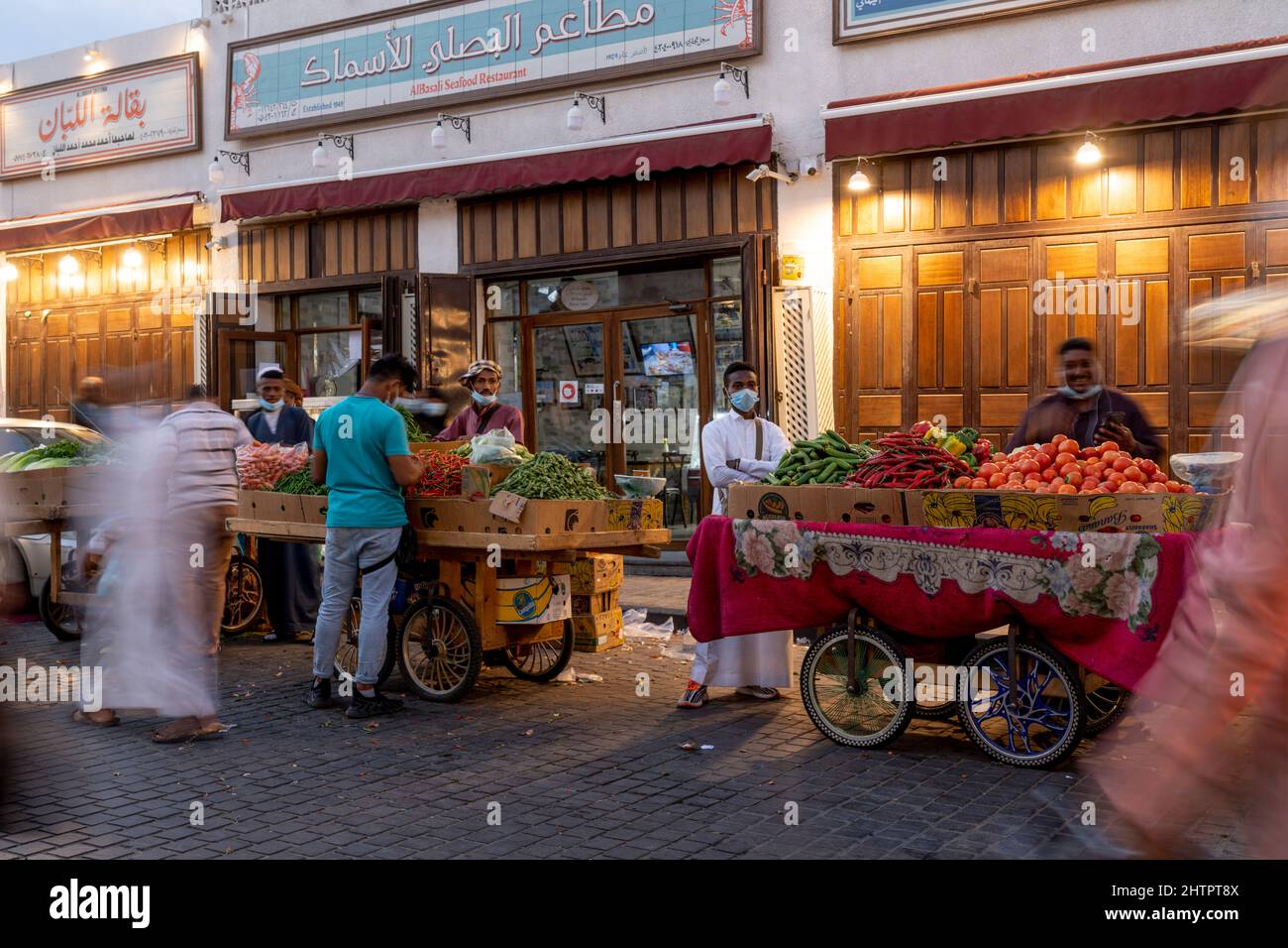 fruit and vegetable market in the old town Jeddah, Saudi Arabia. (CTK