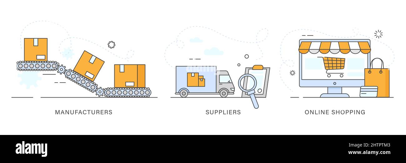 Grocery delivery process hi-res stock photography and images - Alamy