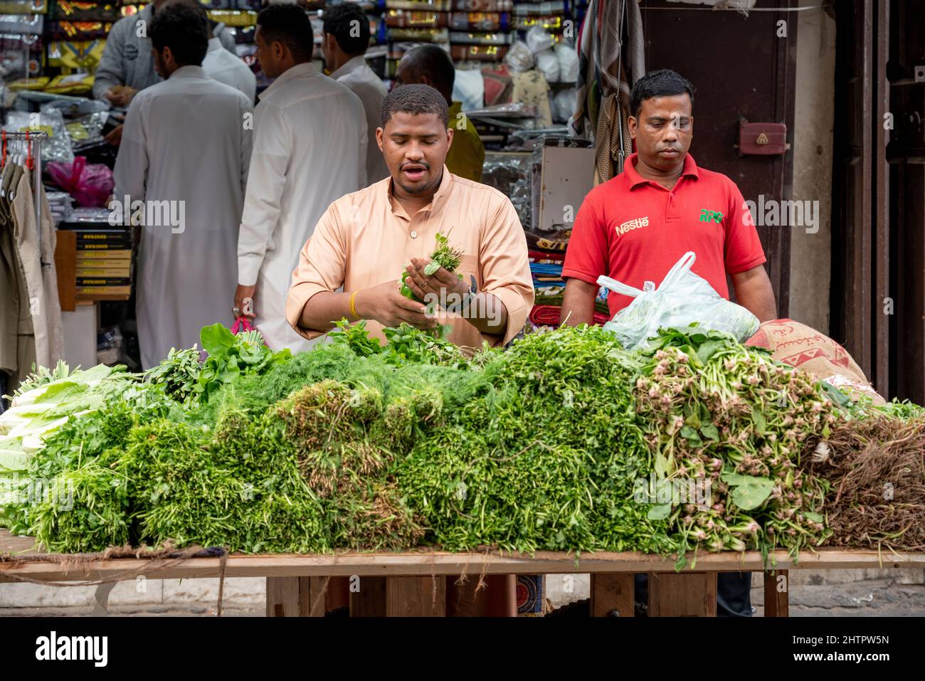 Fruit And Vegetable Market In The Old Town Jeddah Saudi Arabia CTK 