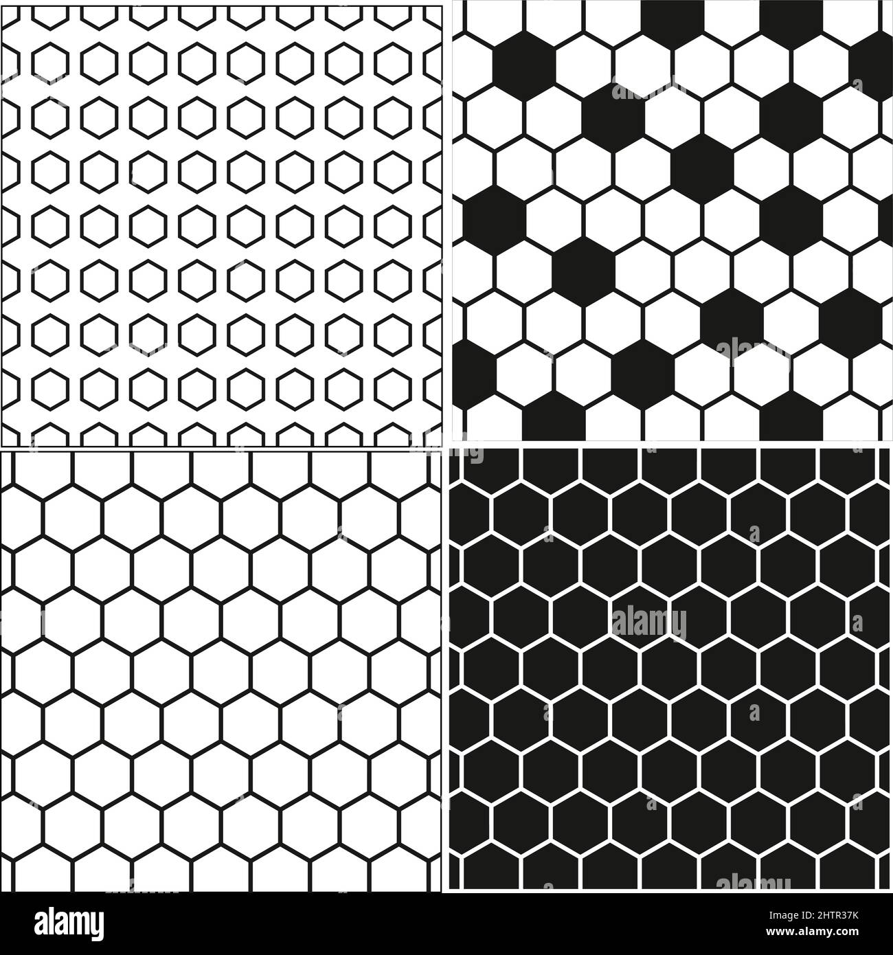Collection of seamless geometric minimalistic patterns. Stock Vector