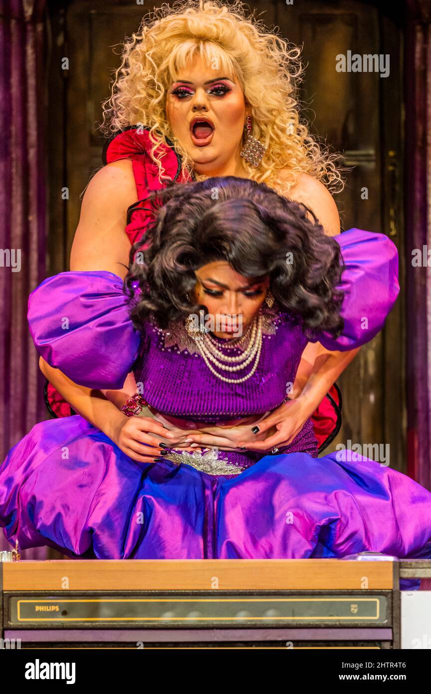 Rupaul Christmas Special Cast 2022 London, Uk. 2Nd Mar, 2022. Rupaul's Drag Race Jujubee And Kitty  Scott-Claus, (Both Pictured) Together With Holly Stars And A Full Drag Cast  In A Comedy Murder Mystery. Death Drop Comes Back