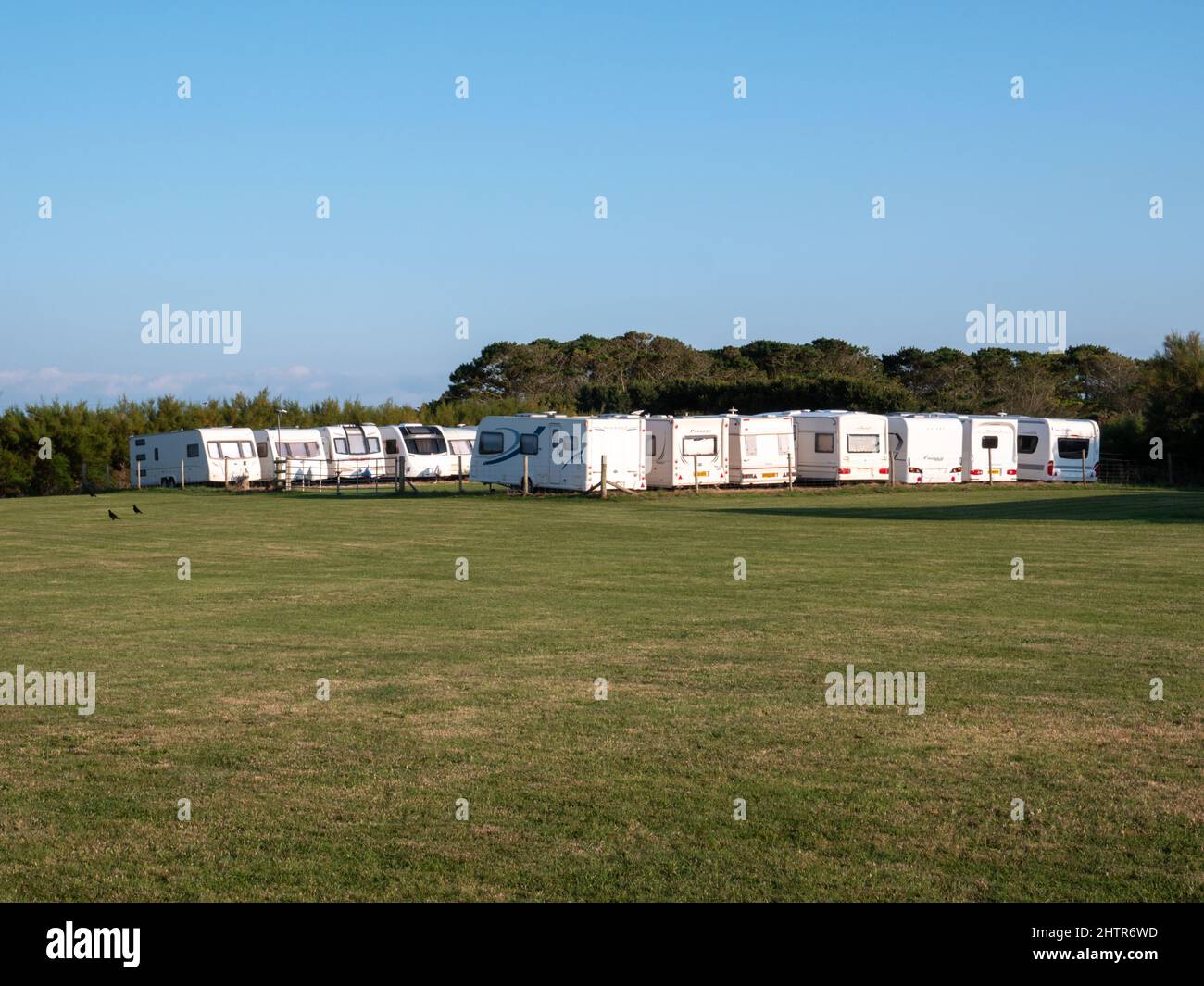 Storing caravans hires stock photography and images Alamy