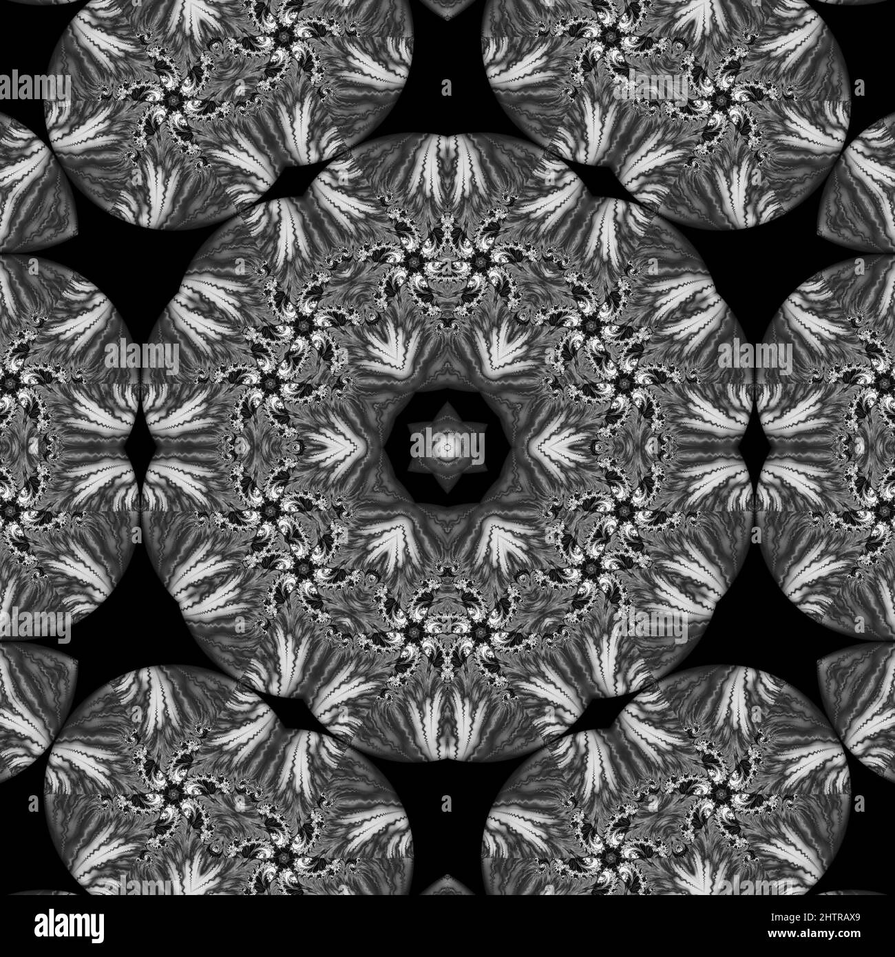 Abstract Computer generated Fractal design. A fractal is a never-ending ...