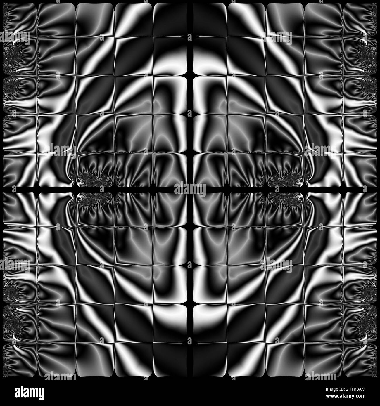 Abstract Computer generated Fractal design. A fractal is a never-ending ...