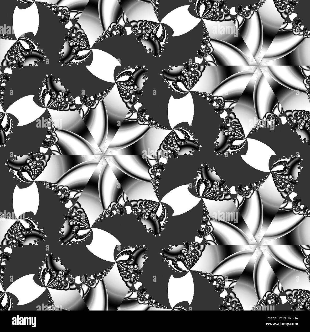 Abstract Computer generated Fractal design. A fractal is a never-ending ...