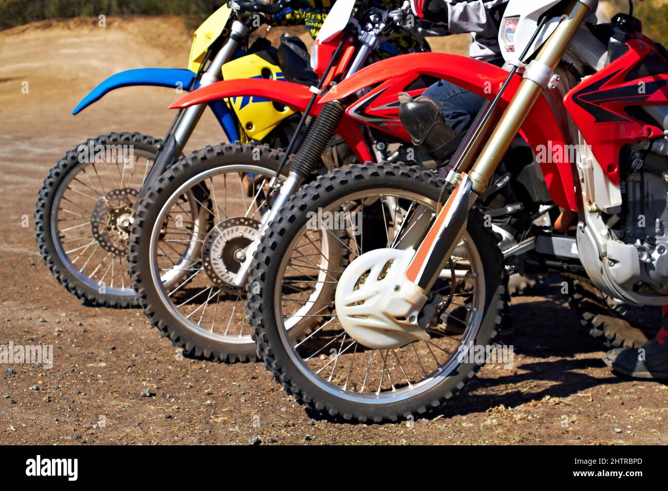 Three Bikes Racing Transporting racing bikes hi-res stock photography and images - Alamy