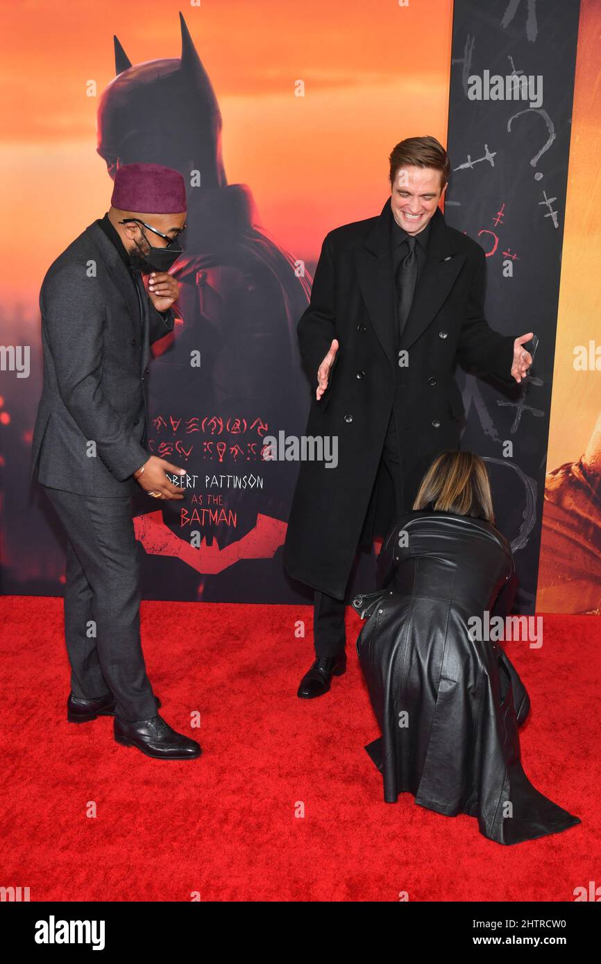 Robert Pattinson attends "The Batman" World Premiere on March 01, 2022