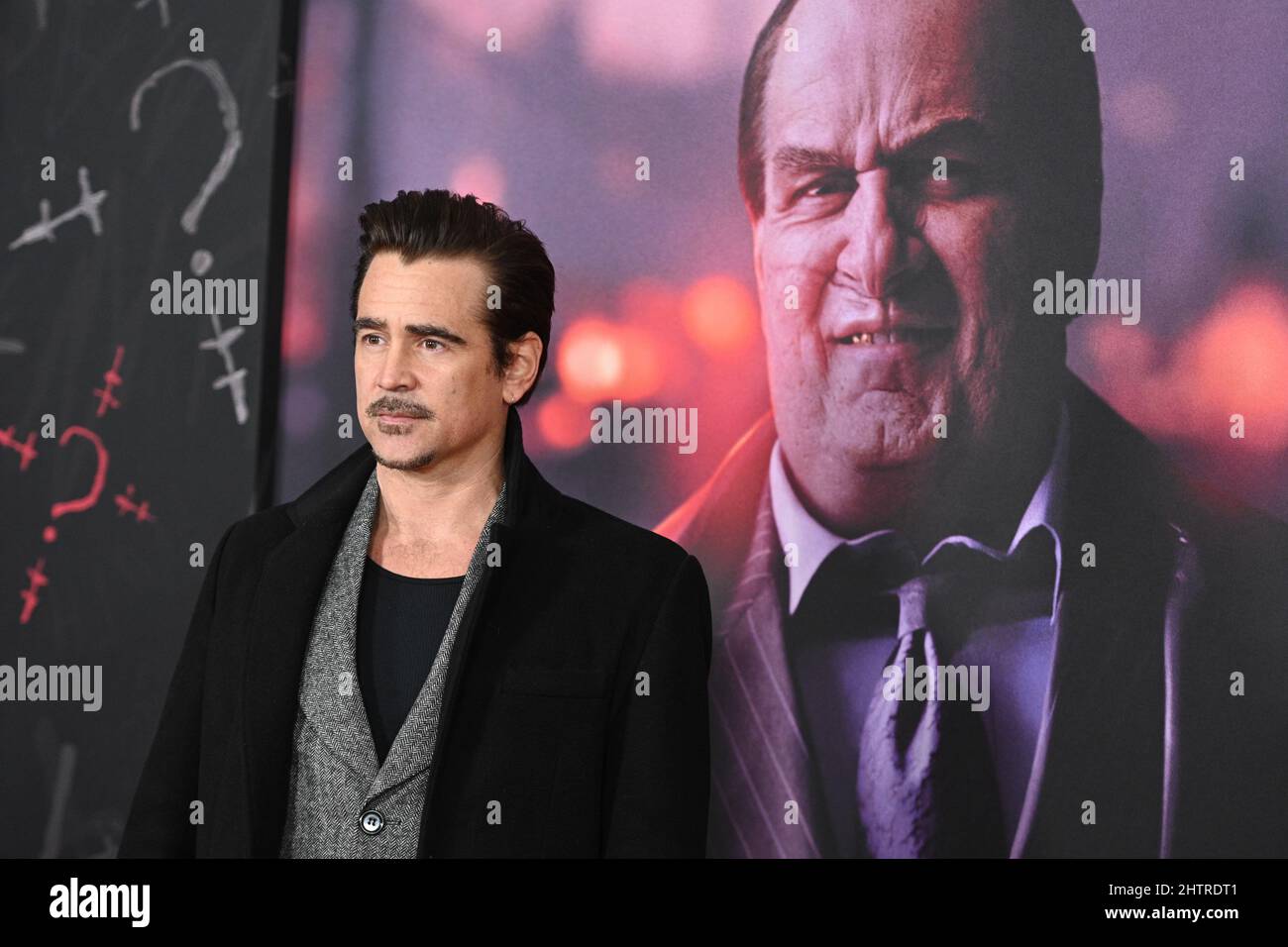 Colin Farrell attends "The Batman" World Premiere on March 01, 2022 in