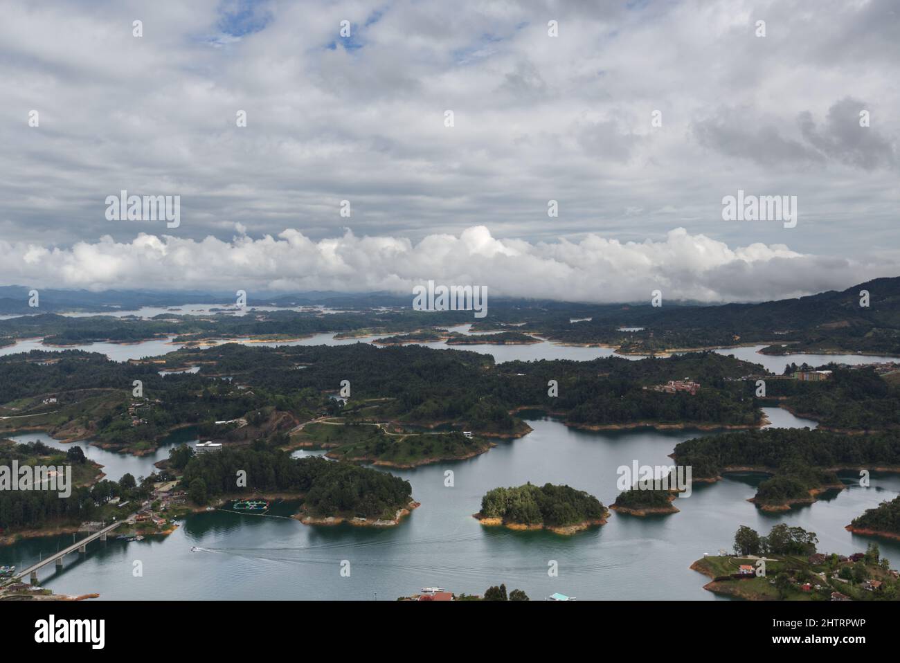 Steep steps rising up Piedra del Penol, Colombia Stock Photo - Alamy