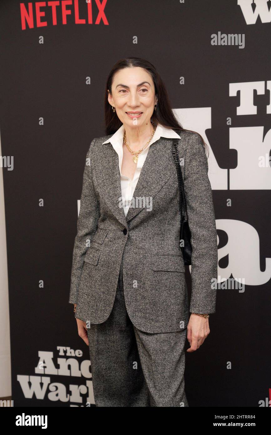 New York, NY, USA. 1st Mar, 2022. Anh Duong at arrivals for THE ANDY WARHOL DIARIES Docuseries Premiere on NETFLIX, Whitney Museum of American Art, New York, NY March 1, 2022. Credit: Eli Winston/Everett Collection/Alamy Live News Stock Photo