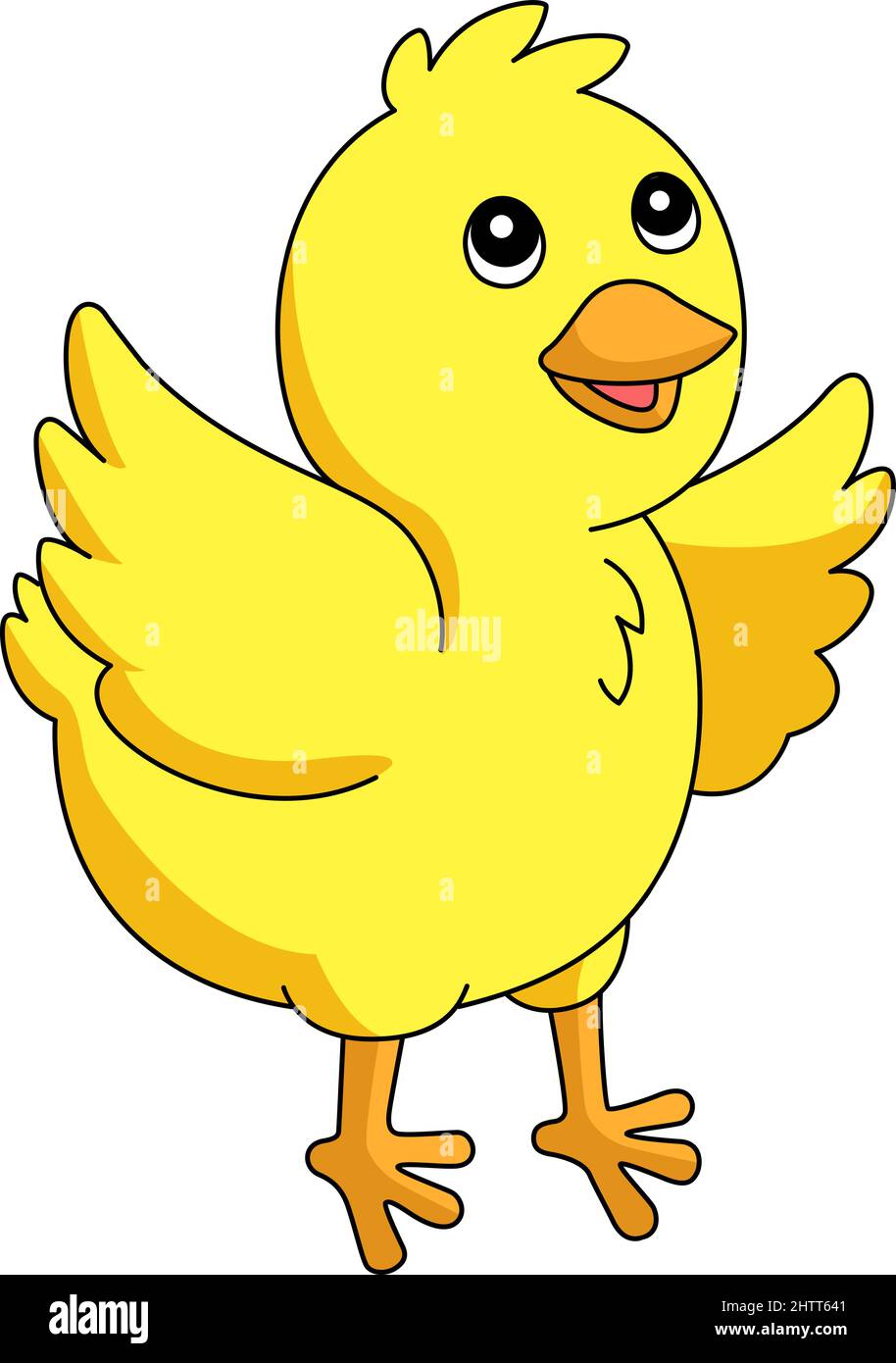 Chick Cartoon Colored Clipart Illustration Stock Vector Image Art Alamy Chick Cartoon Colored Clipart Illustration 2HTT641