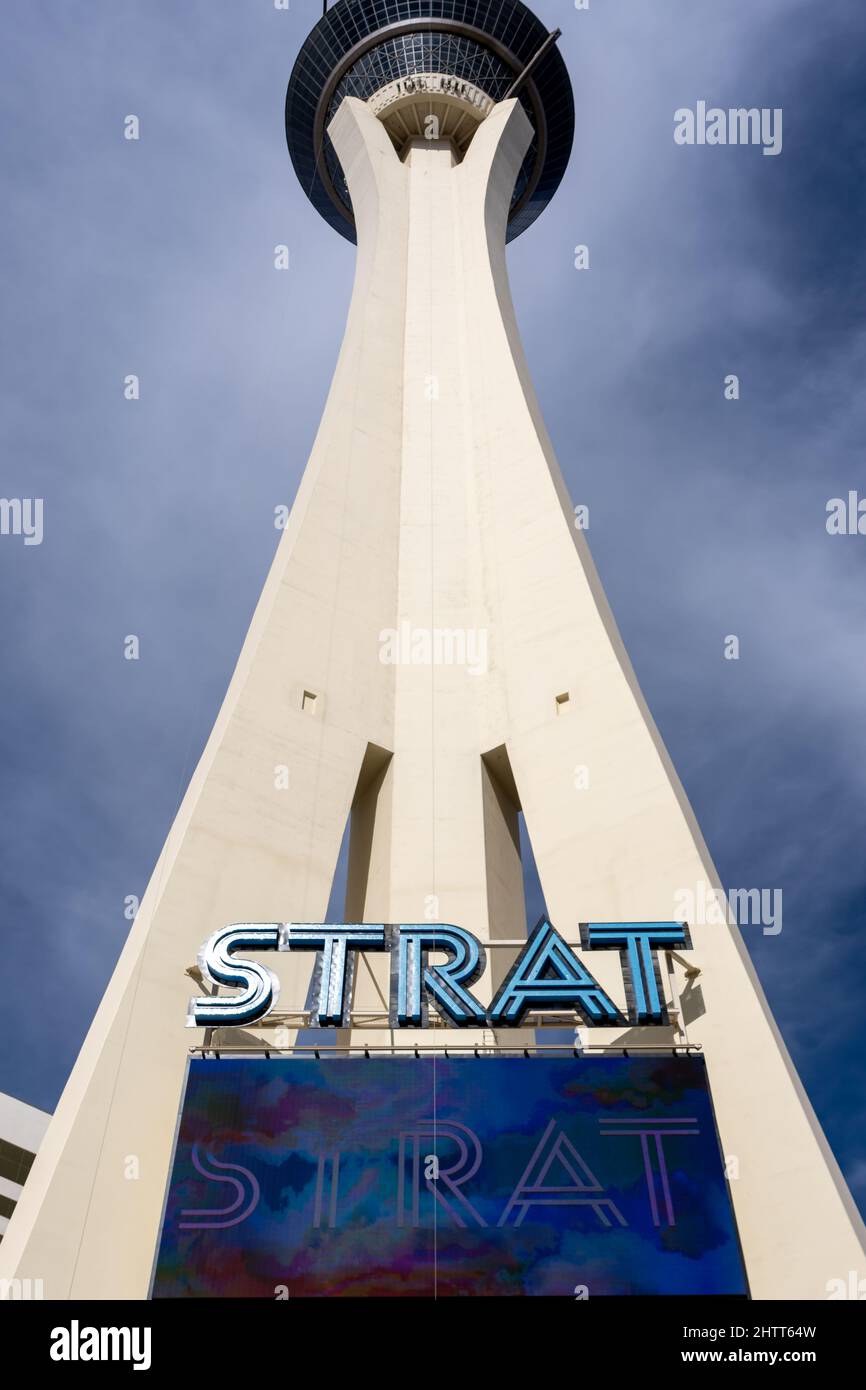 Stratosphere Hotel in Las Vegas, Nevada Stock Photo