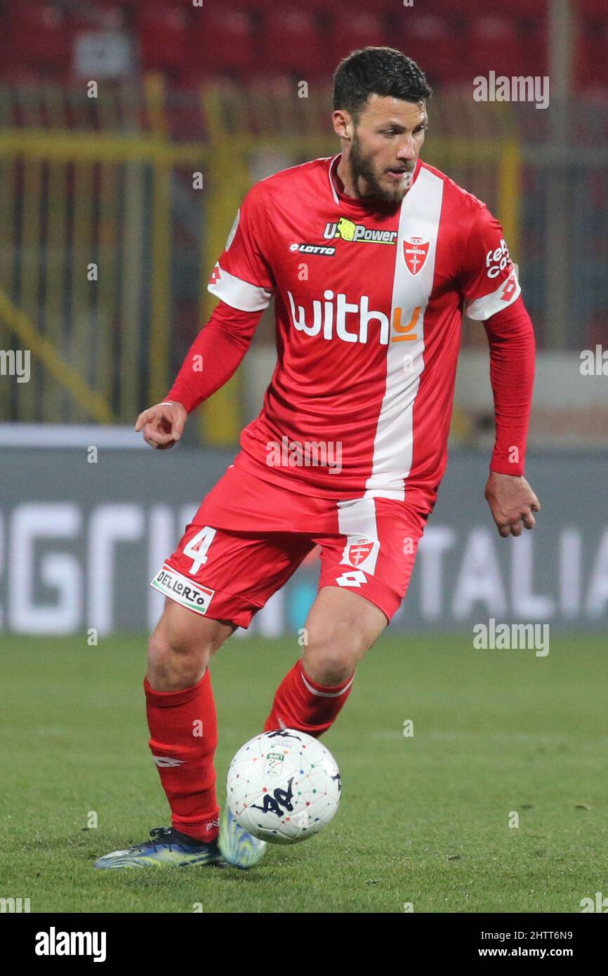 Luca Mazzitelli of AC MONZA in action during the Serie B match between AC  Monza and Parma Calcio at U-Power Stadium on March 2, 2022 in Monza, Italy  Stock Photo - Alamy