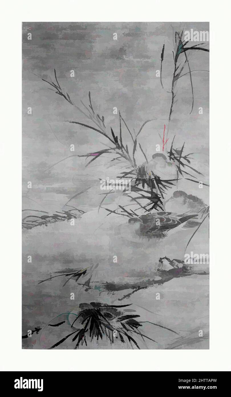 Chinese Reeds Drawing Chinese court artists Cut Out Stock Images & Pictures - Alamy