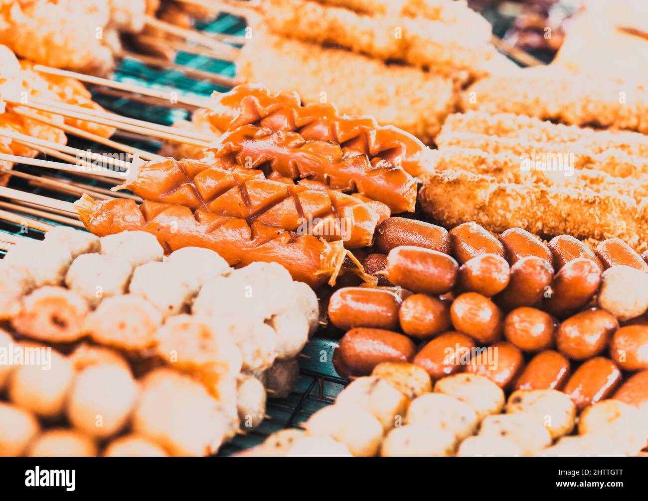 Thai street food on the market Stock Photo - Alamy