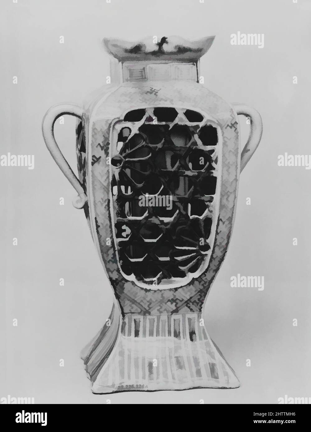 A Japanese Sleeve Vase with Gold Splashes A Japanese Sleeve Vase with Gold Splashes
