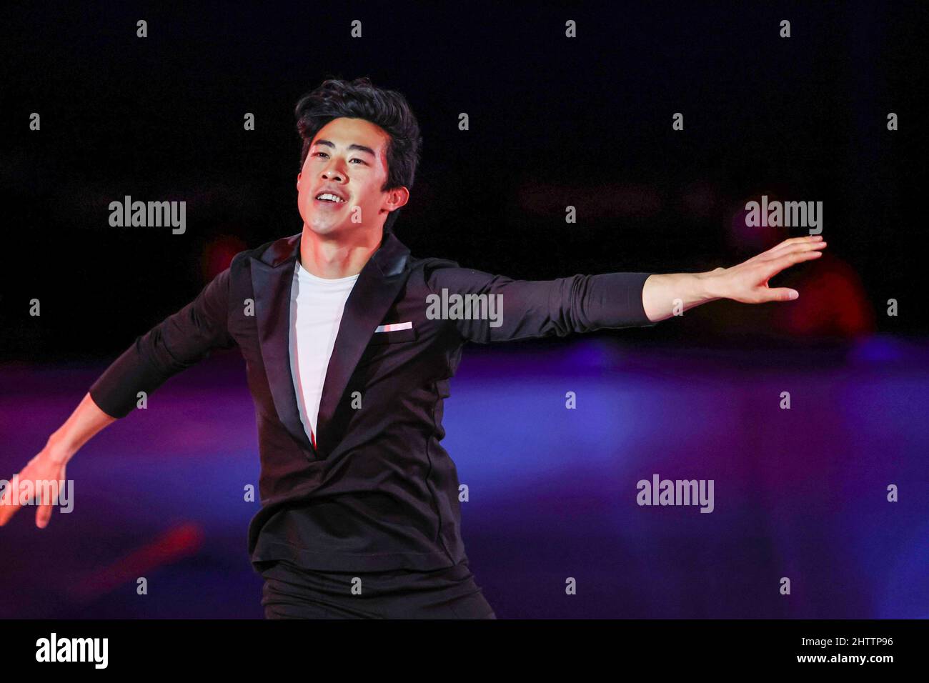 Nathan Chen (USA), FEBRUARY 20, 2022 - Figure Skating :  Gala Exhibition  during the Beijing 2022 Olympic Winter Games at Capital Indoor Stadium in Be Stock Photo