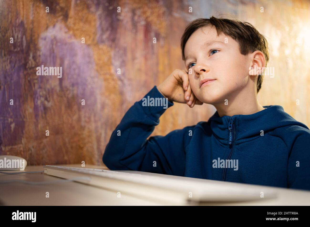 Online learning system web hi-res stock photography and images - Alamy