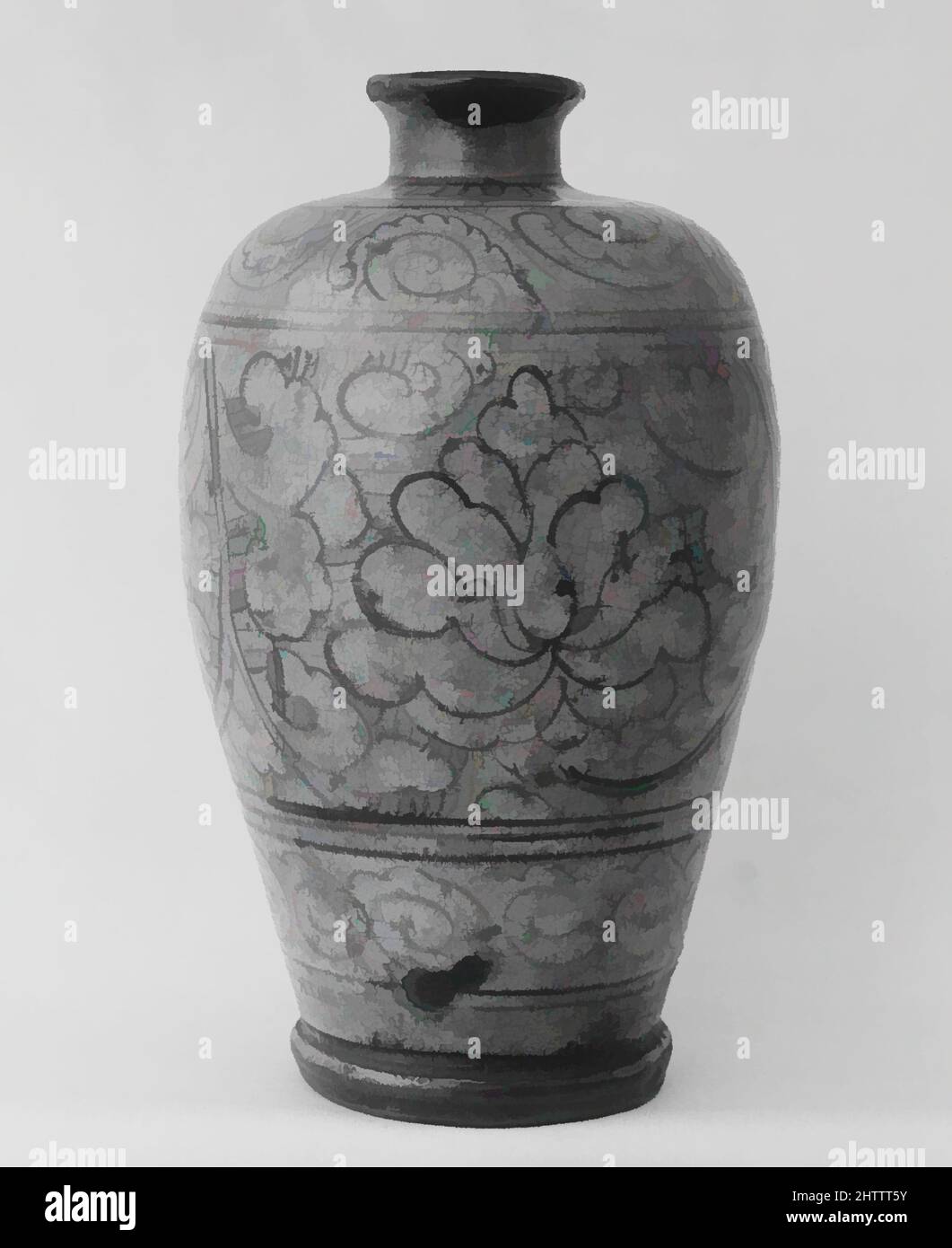 https://c8.alamy.com/comp/2HTTT5Y/art-inspired-by-vase-yuan-dynasty-12711368-china-stoneware-with-black-decoration-under-turquoise-glaze-cizhou-type-ware-h-8-in-203-cm-ceramics-classic-works-modernized-by-artotop-with-a-splash-of-modernity-shapes-color-and-value-eye-catching-visual-impact-on-art-emotions-through-freedom-of-artworks-in-a-contemporary-way-a-timeless-message-pursuing-a-wildly-creative-new-direction-artists-turning-to-the-digital-medium-and-creating-the-artotop-nft-2HTTT5Y.jpg