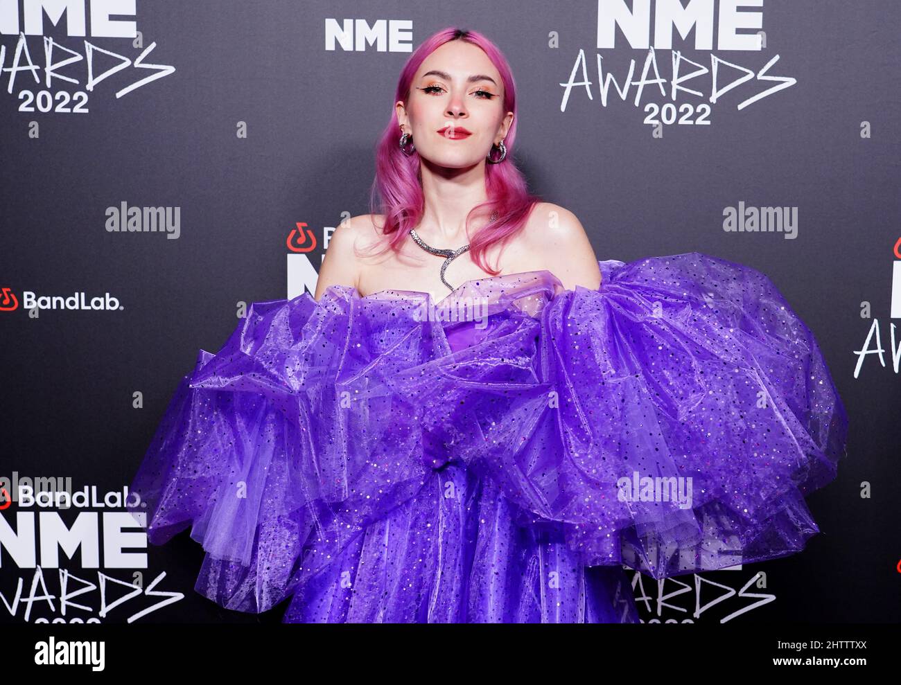 Camden Cox arriving at the NME Awards held at the O2 Academy Brixton ...