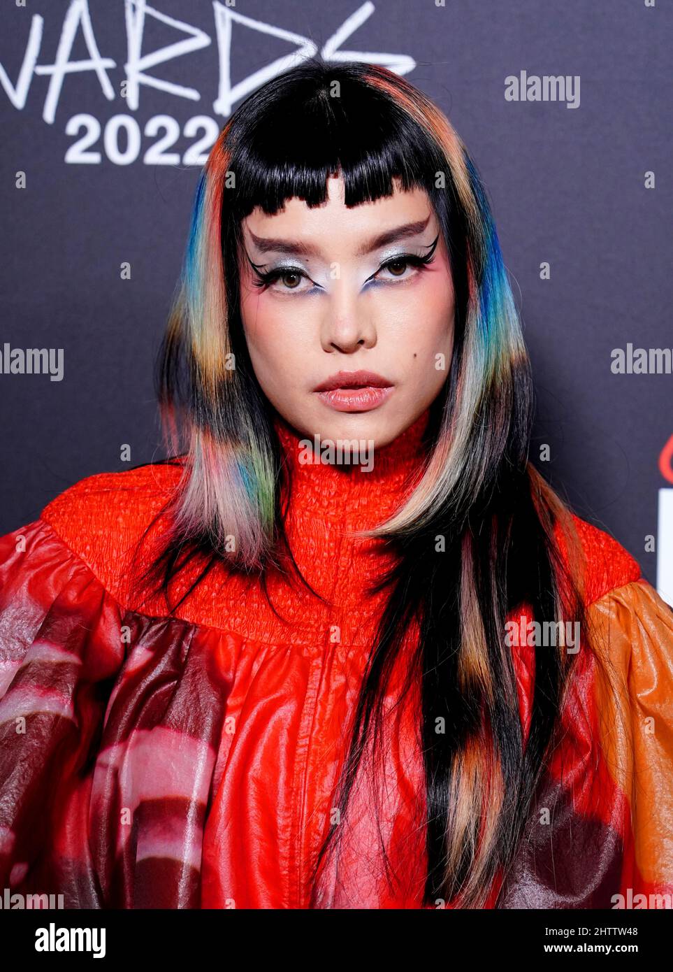 Pyra arriving at the NME Awards held at the O2 Academy Brixton, London ...