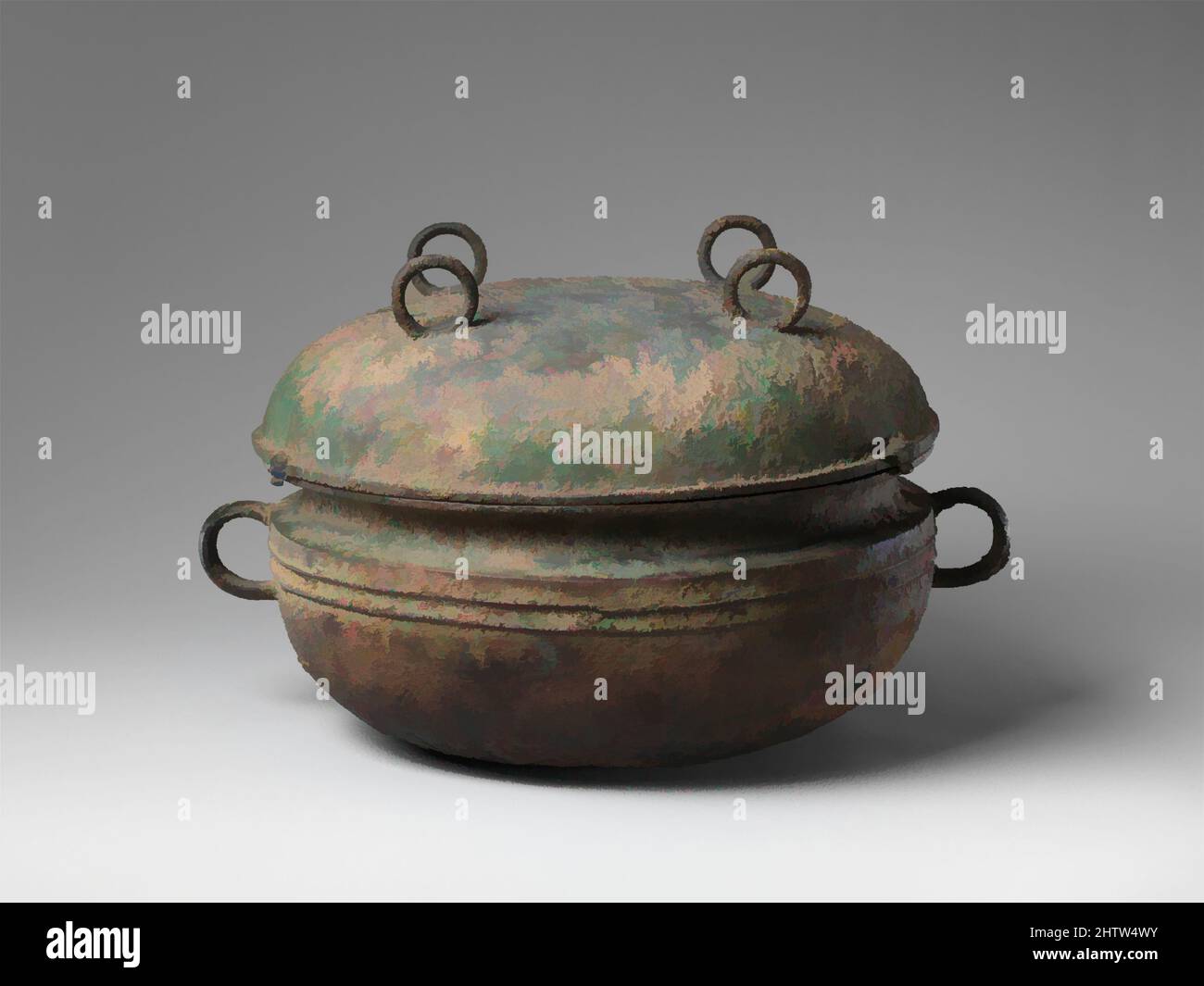 Antique Cast Iron Kettle,Pot,Cauldron,3 Legs,A.8-1/2x9-1/4 Dia