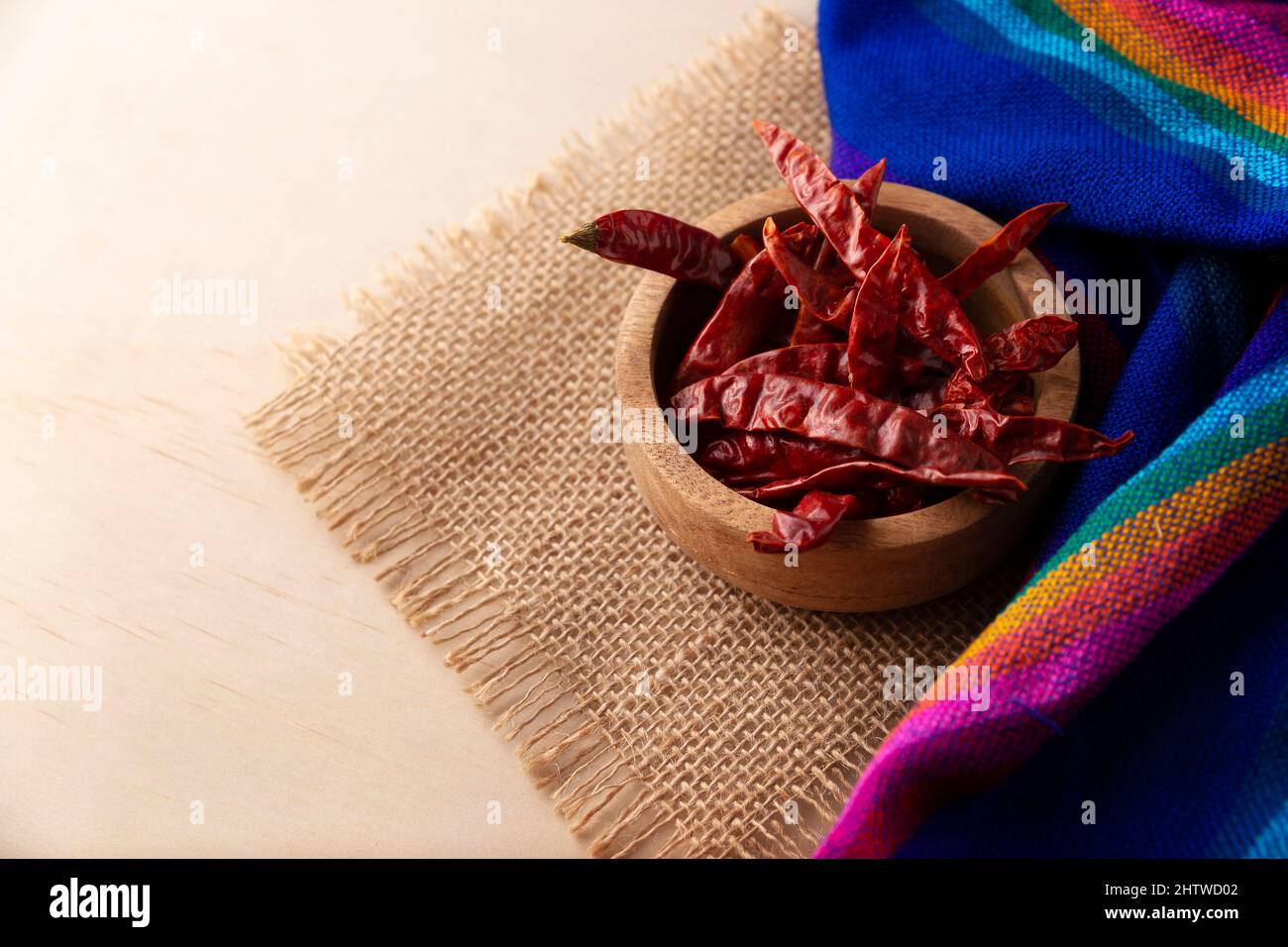 Chile de Arbol. This potent Mexican chili can be used fresh, powdered