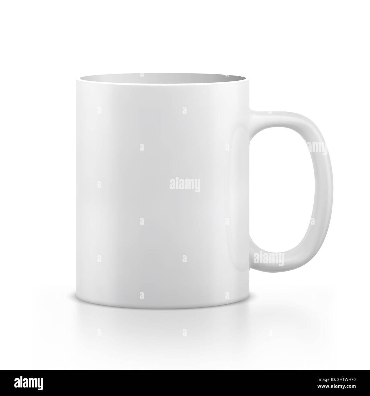Mug illustration isolated on white background Stock Vector Image & Art ...