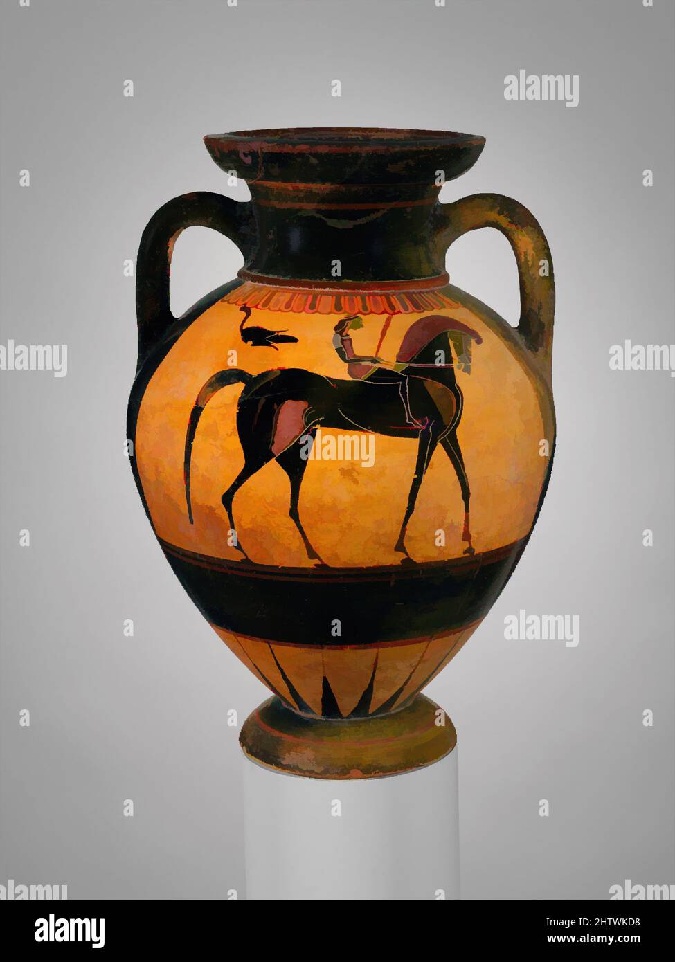 Neck amphora vase hi-res stock photography and images - Alamy