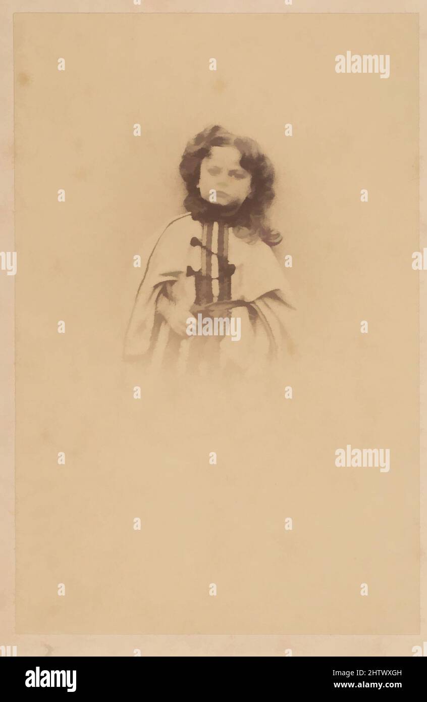 Art inspired by Le furieuse, 1860s, Albumen silver print from glass negative, Photographs, Pierre-Louis Pierson (French, 1822–1913, Classic works modernized by Artotop with a splash of modernity. Shapes, color and value, eye-catching visual impact on art. Emotions through freedom of artworks in a contemporary way. A timeless message pursuing a wildly creative new direction. Artists turning to the digital medium and creating the Artotop NFT Stock Photo