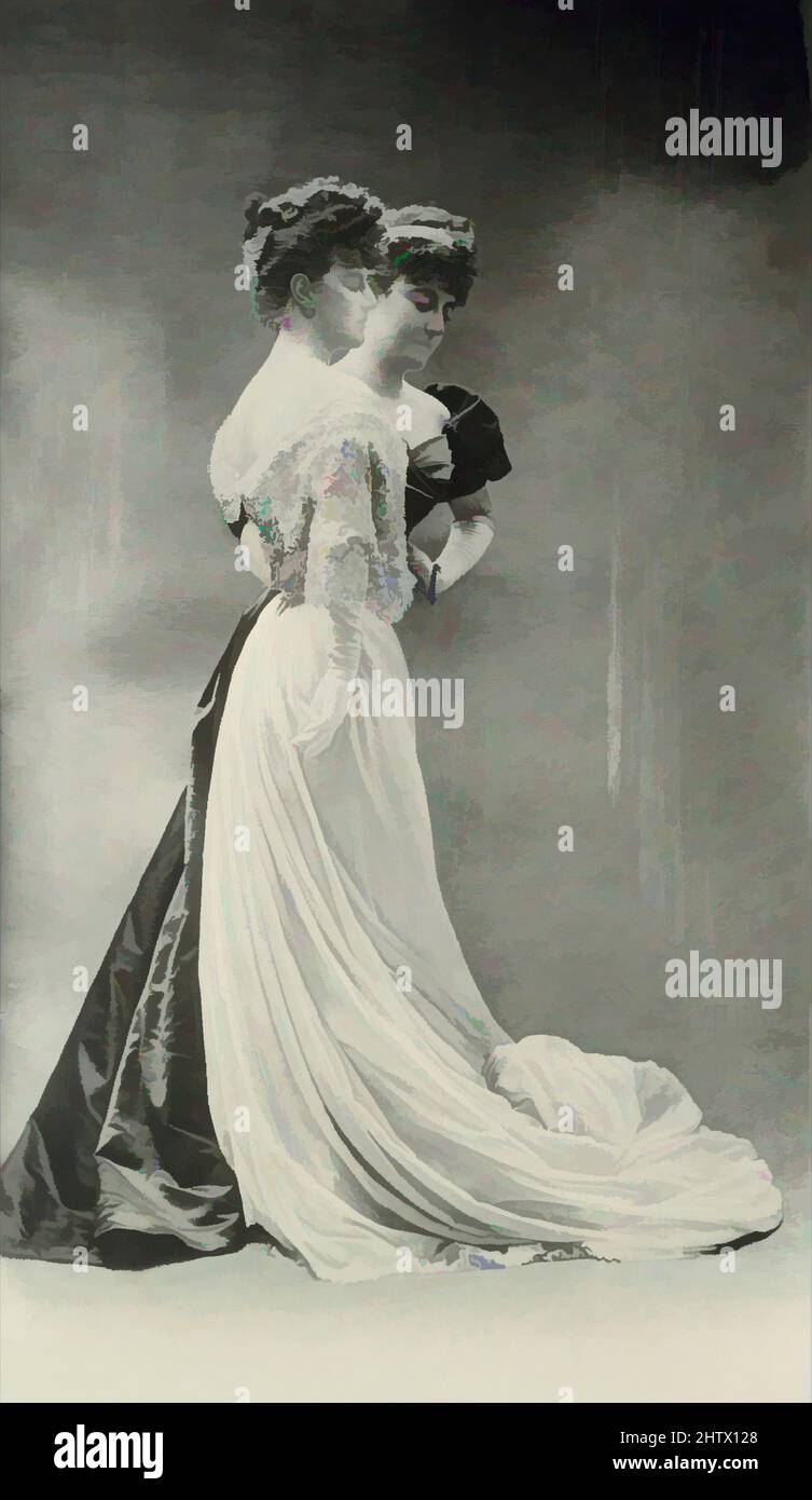 Art inspired by Countess Greffulhe, 1899, Gelatin silver print, Image: 26 15/16 × 15 3/8 in. (68.4 × 39 cm), Photographs, Otto Wegener (French (born Sweden), Helsingborg 1849–1922 Paris), Otto Wegener, known as Otto, went to live in Paris in his late twenties. He opened a photographic, Classic works modernized by Artotop with a splash of modernity. Shapes, color and value, eye-catching visual impact on art. Emotions through freedom of artworks in a contemporary way. A timeless message pursuing a wildly creative new direction. Artists turning to the digital medium and creating the Artotop NFT Stock Photo