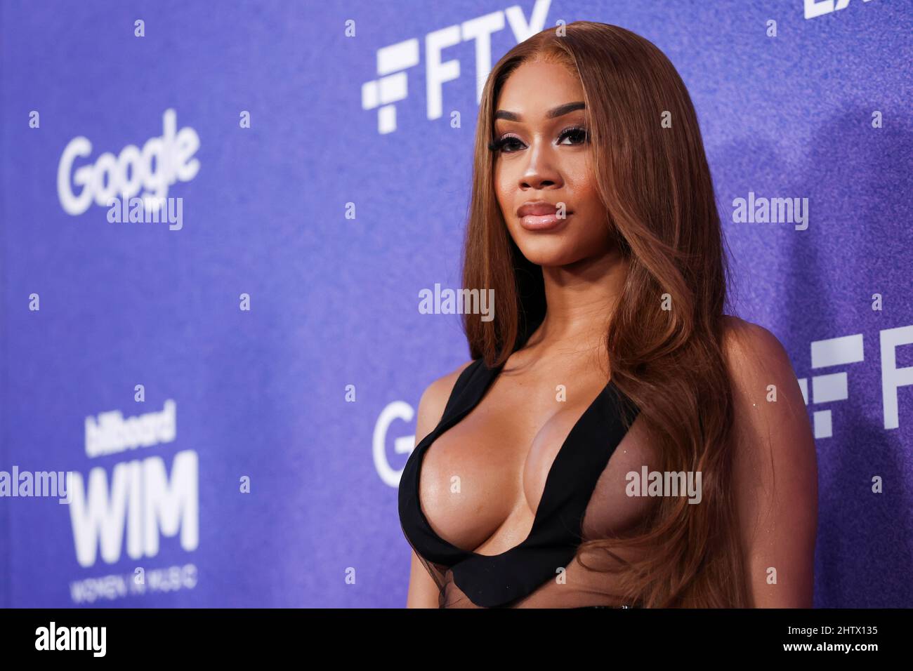 Saweetie billboard music hires stock photography and images Alamy