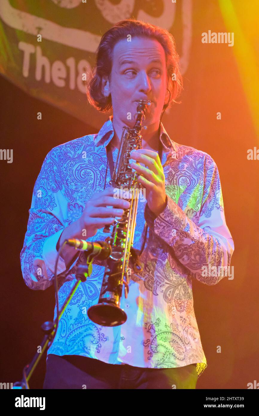 Southampton, UK. 02nd Mar, 2022. Ian East, composer, flutist and