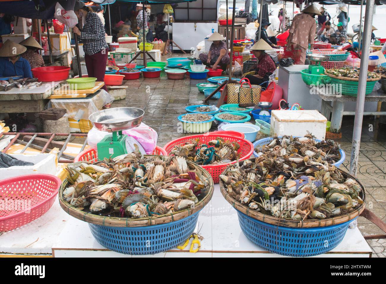 Market in Hoi An, Vietnam Stock Photo
